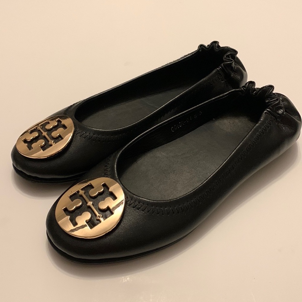 Tory Burch Minnie Travel Ballet Flats 6.5